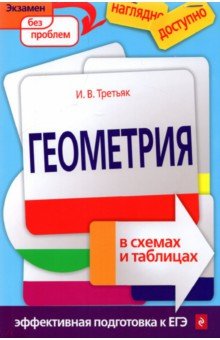 Обложка книги Геометрия в схемах и таблицах, Третьяк Ирина Владимировна