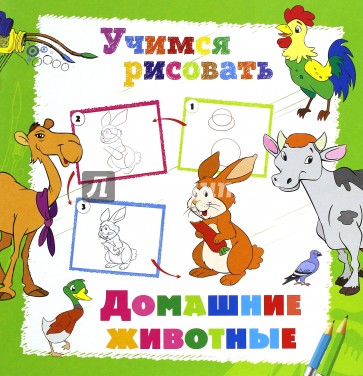 Учимся рисовать. Домашние животные