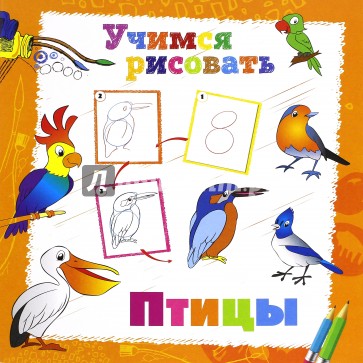 Учимся рисовать. Птицы