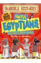 Deary Terry Horrible Histori. Sticker Activity: Awful Egyptians gray kes oi get stuck in sticker activity book