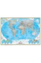 физическая карта мира синяя рамка Физическая карта мира. Политическая карта мира