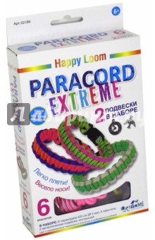 Paracord Extreme. Happy Loom. Набор для плетения 6-ти браслетов (02189).