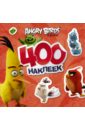 Angry Birds. 400 наклеек (красный) наклейки на подарки блокноты и тетрадки
