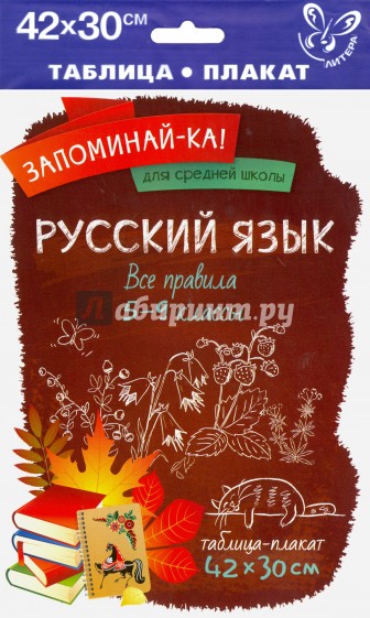 Русский язык. Все правила. 5-9 классы