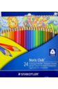Набор карандашей цветных Noris Club, 24 цветов (1270C24).