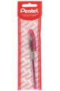 Ручка гелевая игловидная, розовая, 0.7 мм (PBG207-P).