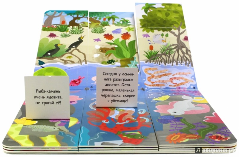 Иллюстрация 2 из 10 для В море! Книжки с клапанами - Ирена Обер | Лабиринт - книги. Источник: Лабиринт