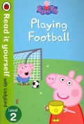 Peppa Pig. Playing Football
