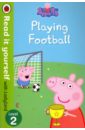 Peppa Pig. Playing Football hot 1 set of 40 books 7 9 level oxford reading tree rich reading help children read pinyin english story picture book libros new