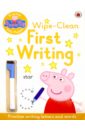 First Writing. Wipe-Clean peppa and george s wipe clean activity book