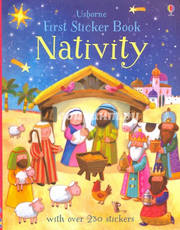 First Sticker Book. Nativity