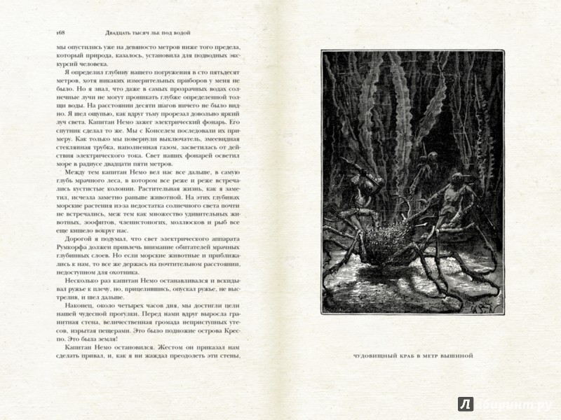 Иллюстрация 6 из 22 для Двадцать тысяч лье под водой - Жюль Верн | Лабиринт - книги. Источник: Лабиринт