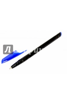 Ручка шариковая GREEN DARK, 0,6 мм, синяя, черный корпус.