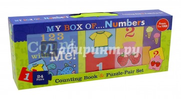 My Box of.. .Numbers: From 1 to 100! Counting Book and Puzzle-Pair Set