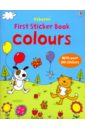 цена Colours Sticker Book