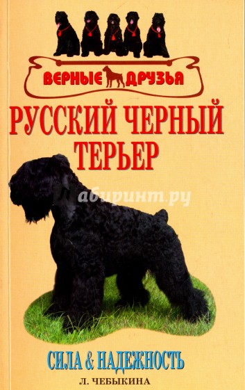 Русский черный терьер. Сила и надежность