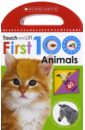 100 first animals First 100 Animals (touch & lift board book)
