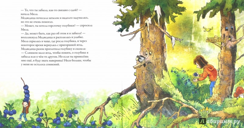 Иллюстрация 1 из 16 для Осенняя сказка про Медведицу - Ларс Рудебьер | Лабиринт - книги. Источник: Лабиринт