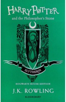 Обложка книги Harry Potter and the Philosopher's Stone - Slytherin House Edition, Rowling Joanne