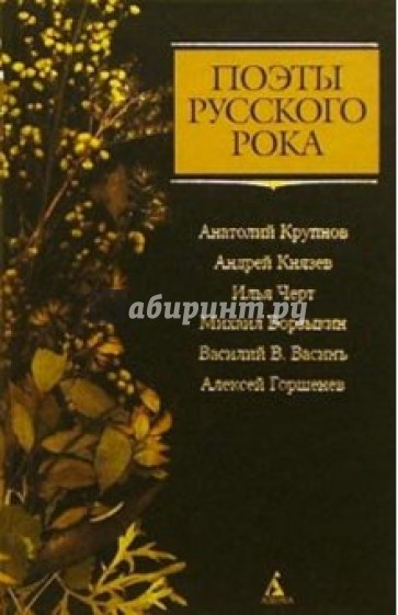 Поэты русского рока: А. Крупнов, А. Князев, И. Черт, М. Борзыкин, В.В. Васинъ, А. Горшенев