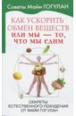 Гогулан Майя Федоровна Как ускорить обмен веществ или Мы то, что мы едим. Секреты естественного похудения от Майи Гогулан