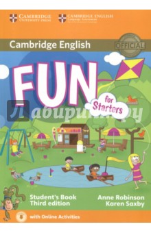 Обложка книги Fun for Starters, Movers and FlyersStarters SB+Aud, Robinson Anne, Saxby Karen