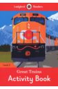 Great Trains Activity Book. Ladybird Readers. Level 2 king arthur ladybird readers level 6