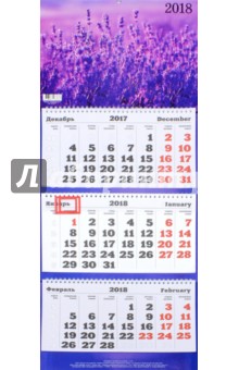 2018 год. Календарь трехблочный 
