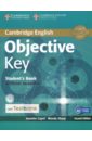 Capel Annette, Sharp Wendy Objective Key Student's Book without Answers with CD-ROM with Testbank objective 4th edition advanced student s book with answers with testbank cd