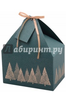 Zakazat.ru: Коробка подарочная Ёлочки (18x11,5x11 см) (545856).