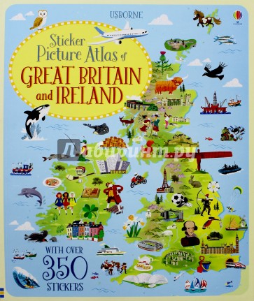 Sticker Picture Atlas of Great Britain & Ireland