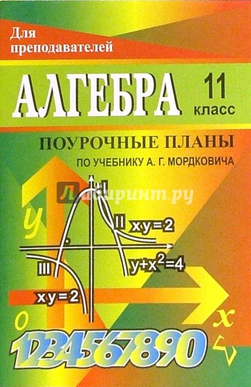 Алгебра и начала анализа. 11 класс: Поурочные планы по учебнику А.Г. Мордковича