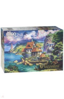 Puzzle-1000 Дом у моря (FPZ1000-9926).