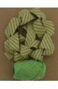 Набор для оф подарков: бант+лента зеленые крафт (76946).