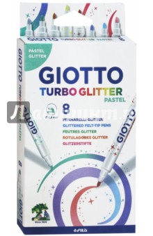   Giotto Turbo Glitter  (8 ) (4263001X)