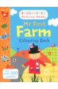 My First Farm Colouring Book (with stickers) regan lisa horses and ponies activity book
