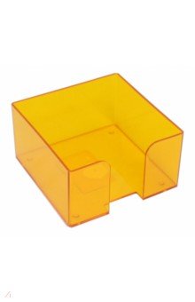 Пластбокс для бумажного блока (9х9х5 см) (ПЛ53).