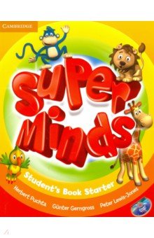 Обложка книги Super Minds. Starter. Student's Book +DVD, Puchta Herbert, Gerngross Gunter, Lewis-Jones Peter