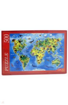 Puzzle-500 Животные мира (Ф500-7199).