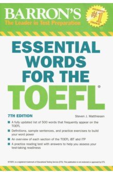 

Essential Words for the TOEFL, 7th Edition