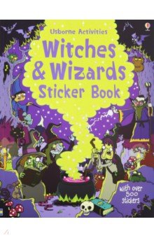 Witches and Wizards Sticker Book Usborne