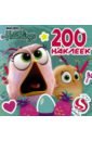 данэльян и ред angry birds hatchlings 400 наклеек Angry Birds. Hatchlings. 200 наклеек