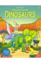 цена Leigh Susannah Sticker Puzzle Dinosaurs