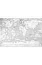 Огромная раскраска Карта мира (PA071)
