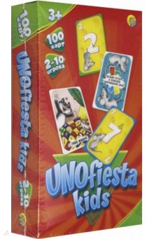 

Настольная игра "Унофиеста кидс компакт" (UNOfiesta) (ИН-8120)