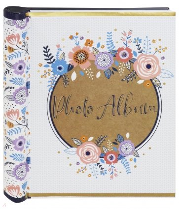 Фотоальбом "Полевые цветы" гребень, магнитные листы (79690)