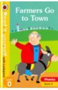 12books 24 books biscuit series phonics english picture books i can read kids education toys for children pocket reading book Hughes Monica Phonics 8. Farmers Go to Town