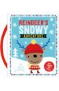 follow me playground fun finger trail board book Reindeer's Snowy Adventure - Touch and Feel