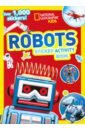 Robots Sticker Activity Book priddy roger sticker activity animals with coloring pages