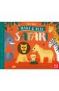 Make and Play. Safari gree alain animal activity book